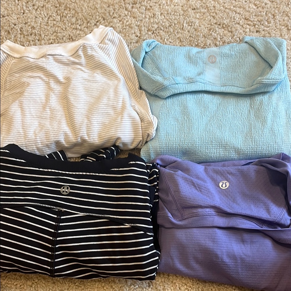 Lululemon Activewear Tops Bundle (PURCHASE IN BUNDLE FOR DISCOUNT OR INDIVIDUAL)